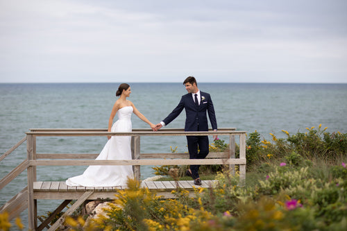 Over The Moon Helped This Bride Curate Her Weekend Wardrobe For Her Wedding on Martha's Vineyard