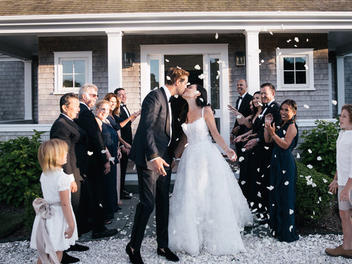 Fashion Blogger Kat Tanita's Elegant Wedding in Nantucket