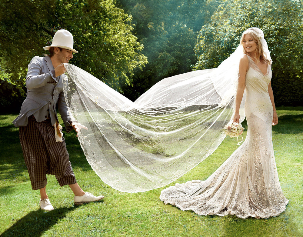 The 29 Most Iconic Celebrity Veils of All Time: From Princess Diana to Kate Moss And More