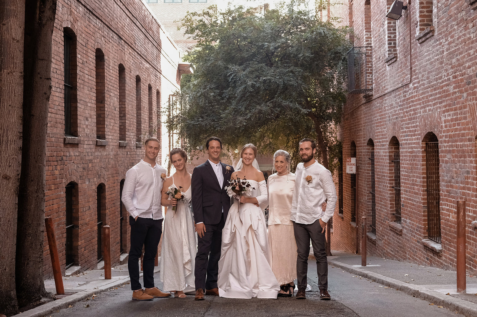 Under a Full Moon, This Couple Danced to "Harvest Moon" at Their San Francisco Wedding