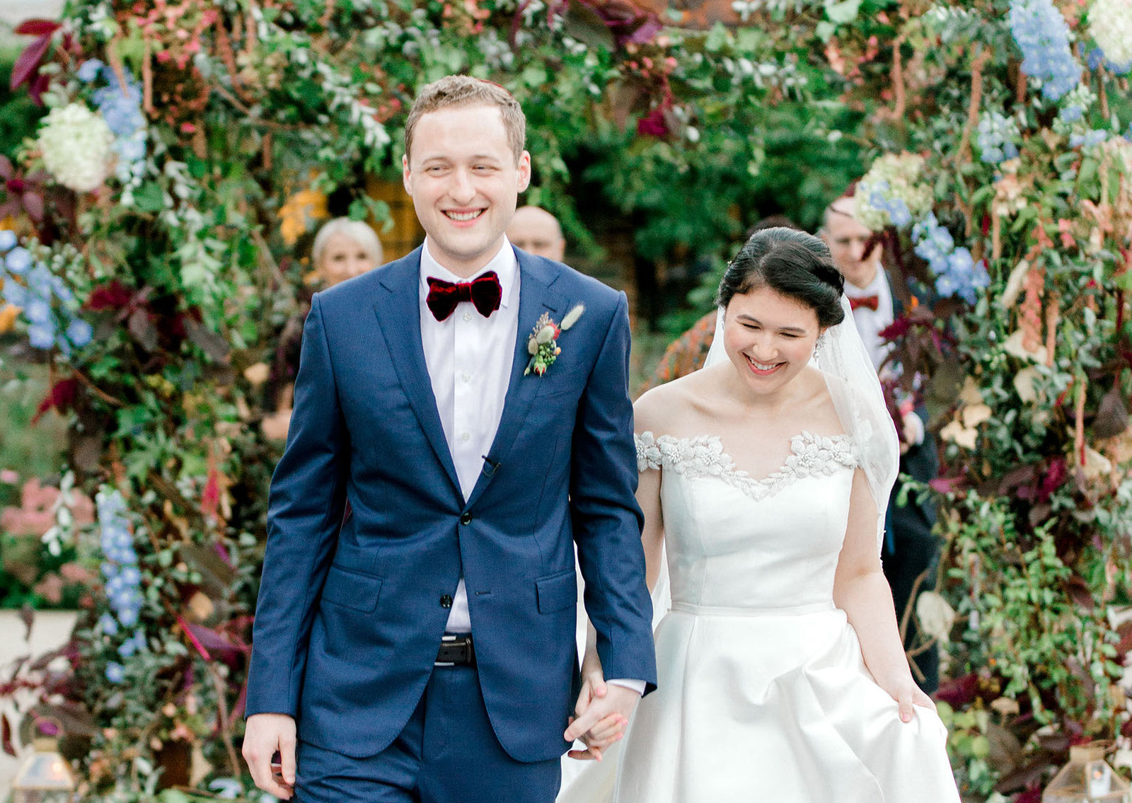 This Couple Took a New Surname at Their East-Meets-West Wedding in New York