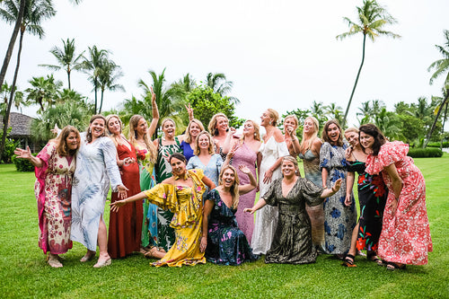 This Bride Wore Custom Zac Posen to Her Wedding in The Bahamas