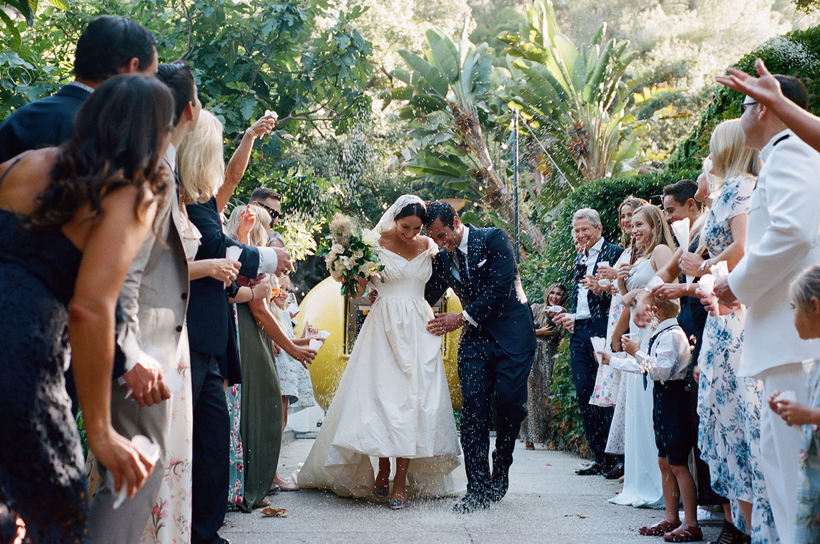 Pia Arrobio's Wedding at Her Childhood Home in Pasadena