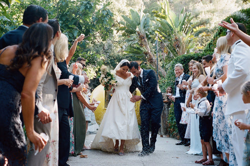 Pia Arrobio's Wedding at Her Childhood Home in Pasadena