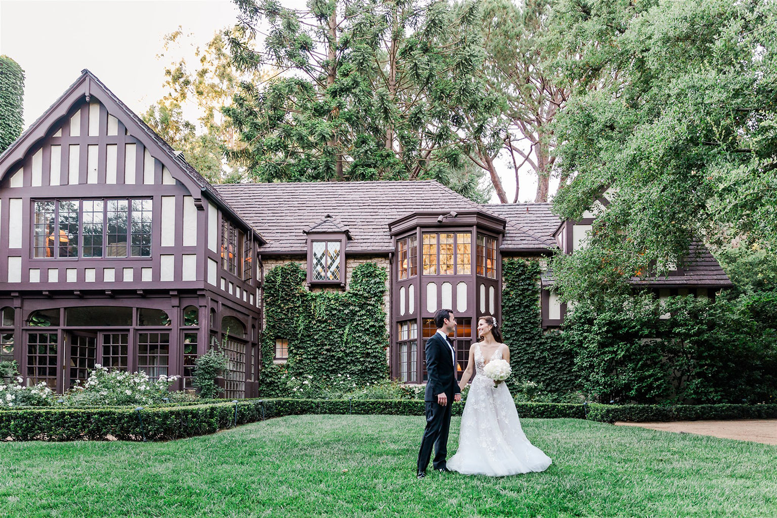 A Micro-Wedding in Beverly Hills So Dreamy, The Bride Had to be Reassured it Had in Fact Taken Place