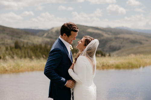 A Bolt of Lightening Struck at the Exact Moment of This Couple's First Married Kiss