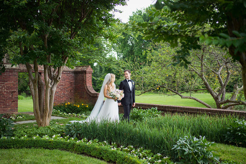 A Late Spring Garden Wedding at Oxon Hill Manor
