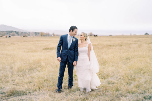 This Bride Was The Very First to Wear a Brock Collection for Over The Moon Wedding Gown