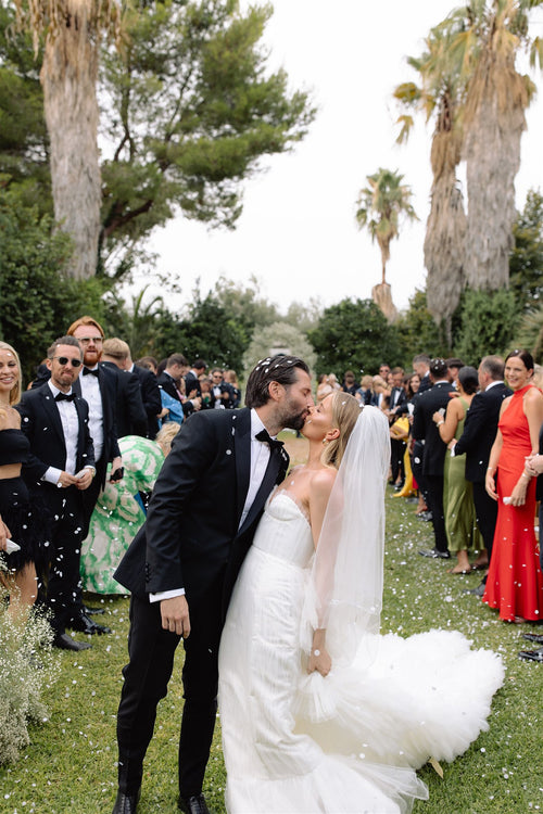 The Bride Surprised Her Music Producer Fiancé by Walking Down The Aisle to One of His Favorite Songs