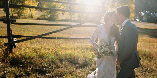 A Pendelton-Print Bar and a Deconstructed Teepee Were Part of the Decor at this Southwestern-Inspired Beaver Creek Wedding