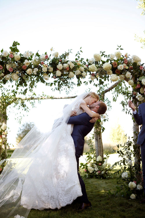 This Couple Welcomed Guests to Their Wedding in Montana with a Rodeo