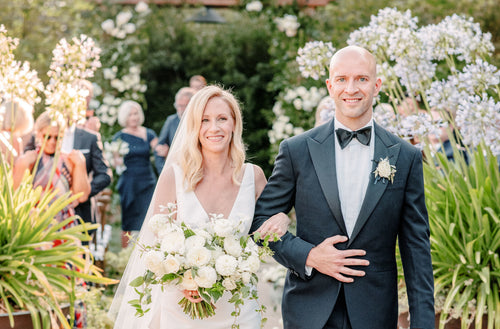 This Bride Wore Oscar de la Renta and Markarian at her Calistoga Ranch Wedding