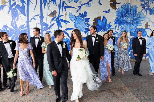 The Bride Wore Alexandra Grecco's Colette Gown to Her "Classic With a Modern Twist" Chicago Wedding