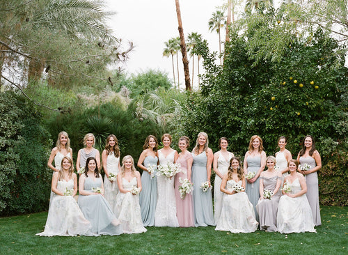 Rain in the Desert Was the Magical Backdrop for This Couple’s Palm Springs Wedding
