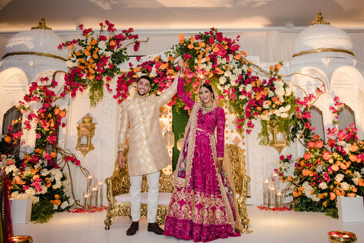 A Wedding Weekend with Pakistani and Jewish Traditions at the New York Botanical Garden