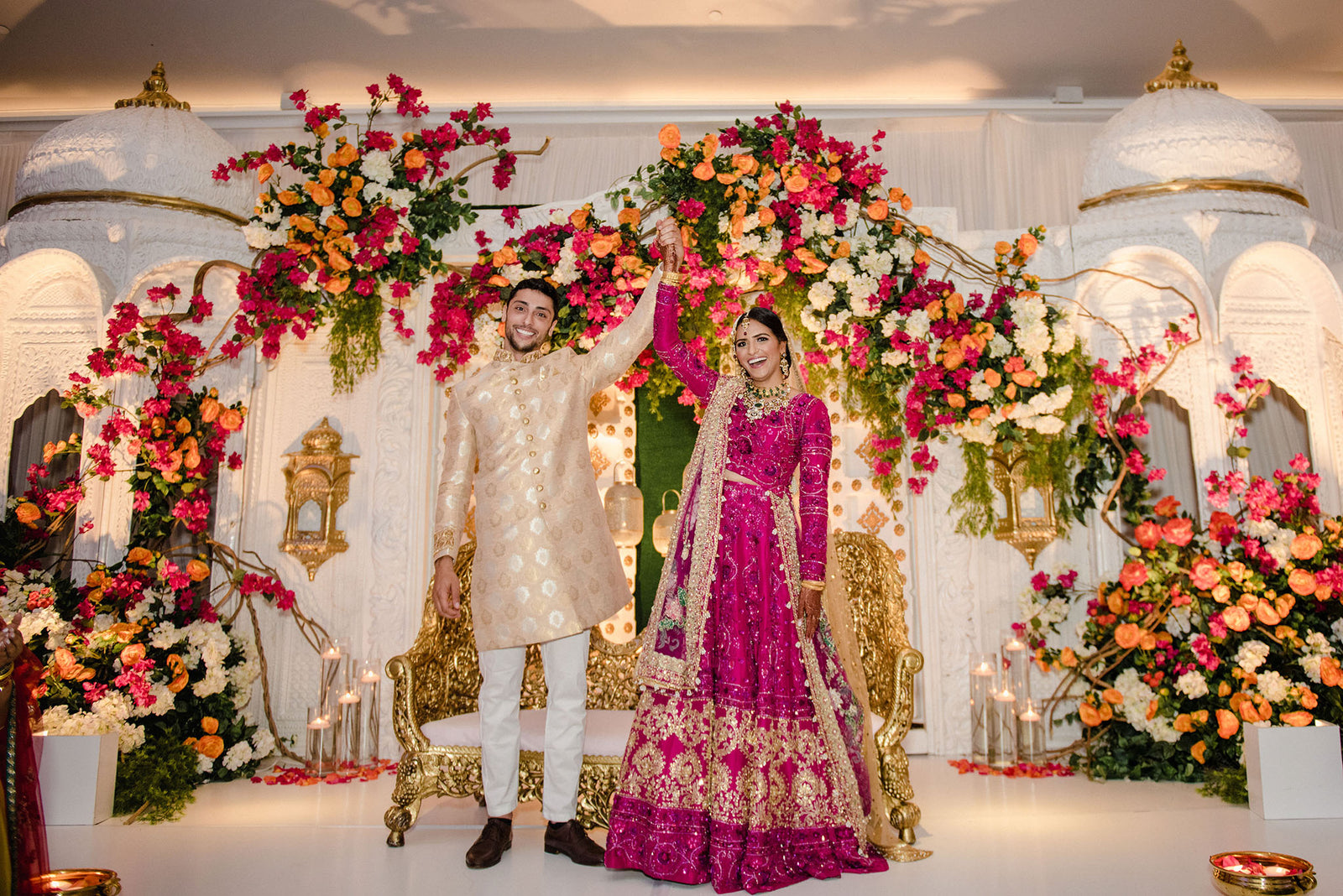 A Wedding Weekend with Pakistani and Jewish Traditions at the New York Botanical Garden