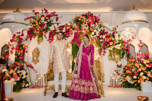 A Wedding Weekend with Pakistani and Jewish Traditions at the New York Botanical Garden
