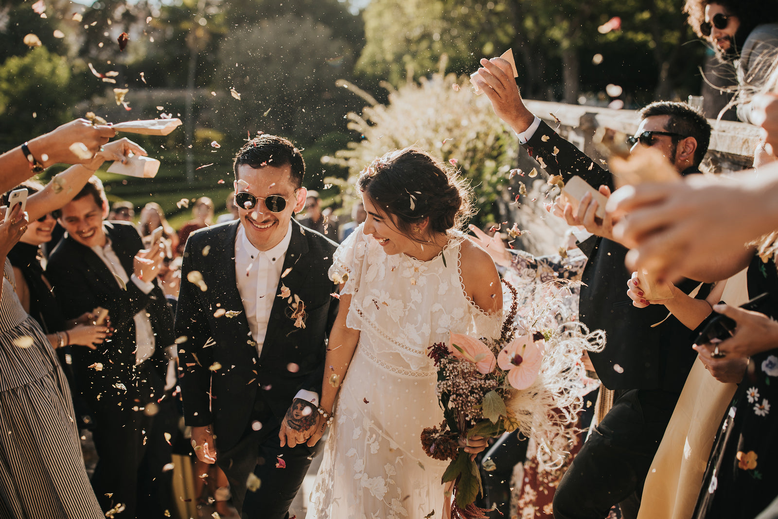 An Artsy Bohemian Wedding Inspired by Cool Scandi Style in Lisbon