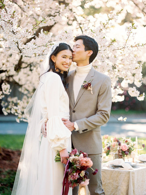 An Intimate Styled Shoot that Highlights Asian Joy and Renewal in Nature