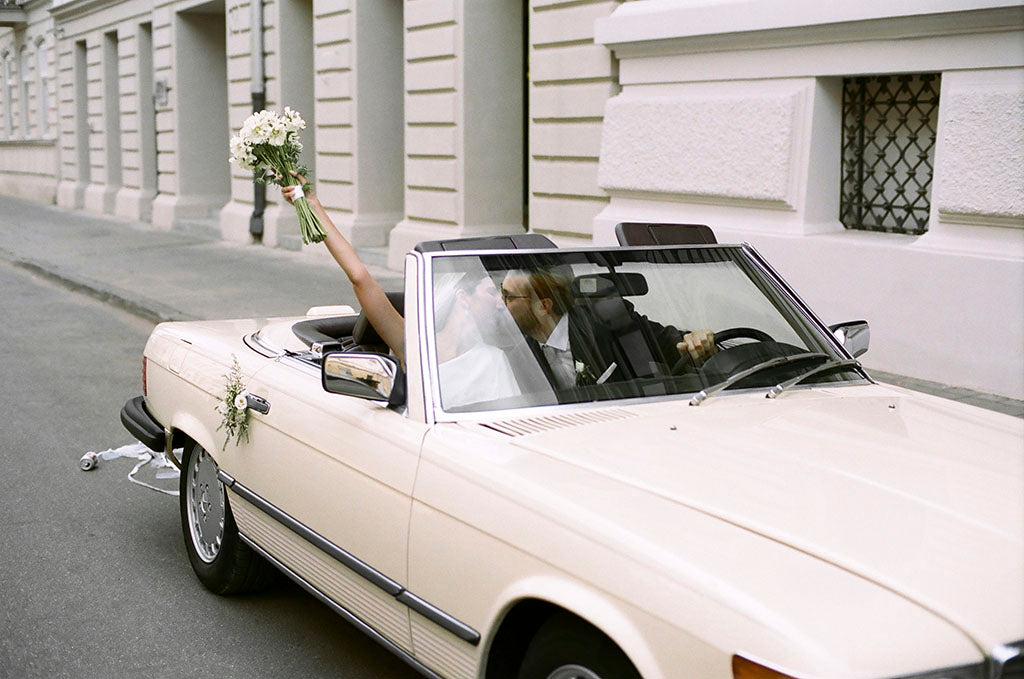 This Bride Broke Polish Tradition by Wearing Pearls and Sandals to Her Wedding In Łódź