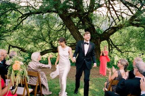 Cookbook Author Alexis deBoschnek and Director of Photography Ryan Nethery’s At-Home Wedding in The Catskills