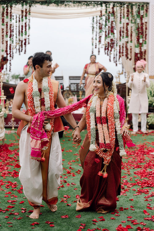 A Vibrant Four-Day Blended Tamil and Marwari Wedding Celebration in Laguna Niguel