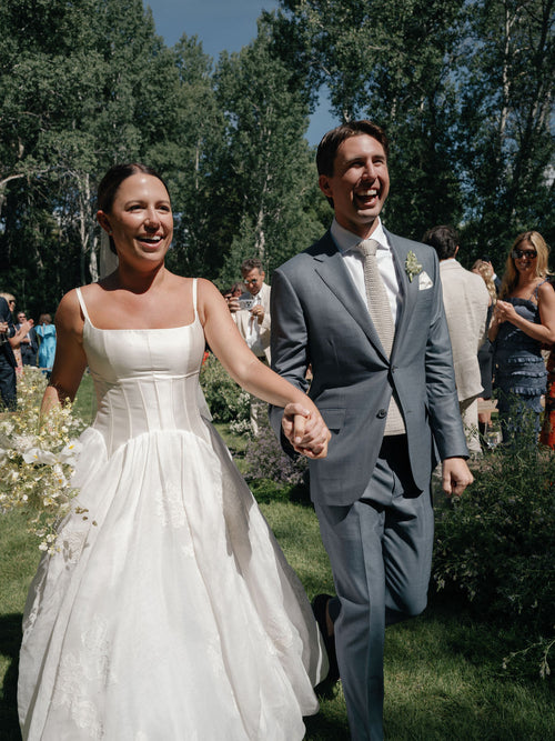 This Couple Said "I Do" at Their Music Festival-Inspired Wedding in Sun Valley