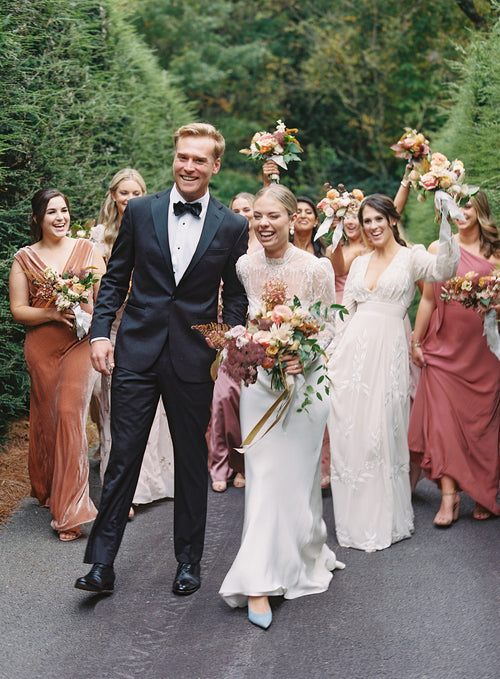 This Couple Had a Lively Reception in North Carolina One Year After Saying I Do in an Intimate At-Home Ceremony