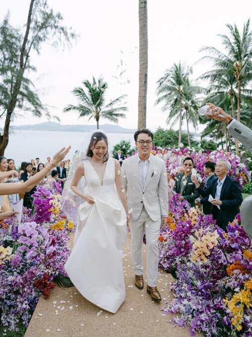 The Bride Wore Carolina Herrera to Her Multi-Day Wedding Celebration on Phuket