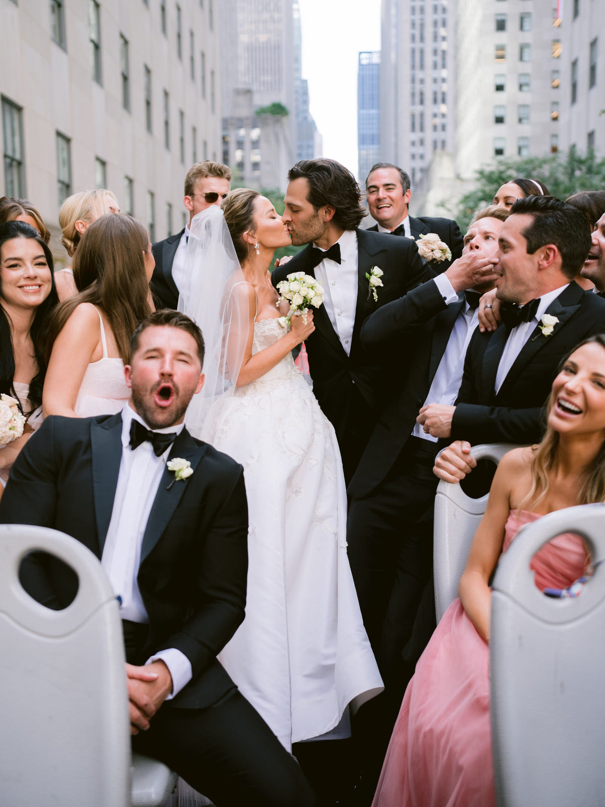 The Bar Co-Founder Bridget Bahl and Dr. Michael Chiodo's Wedding Reception Was Inspired by Princess Diana and Aerin Lauder