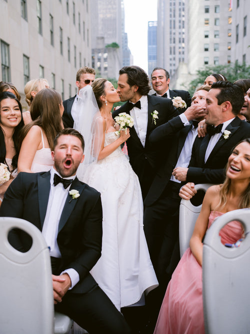 The Bar Co-Founder Bridget Bahl and Dr. Michael Chiodo's Wedding Reception Was Inspired by Princess Diana and Aerin Lauder