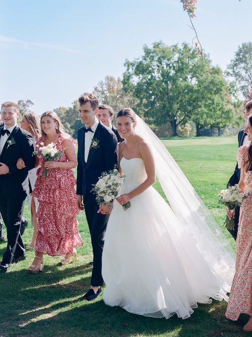 An Elevated New England Garden Party Wedding in Greenwich