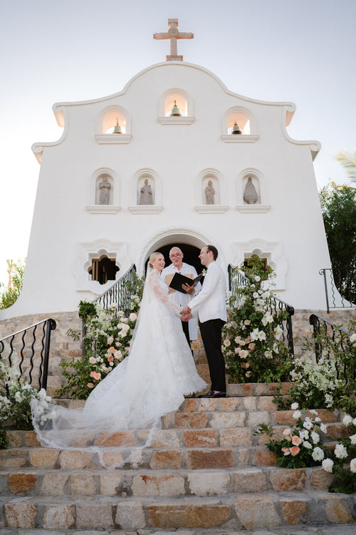 The Bride Wore Markarian and Monique Lhuillier During Her Oceanside Wedding Weekend at One&Only Palmilla