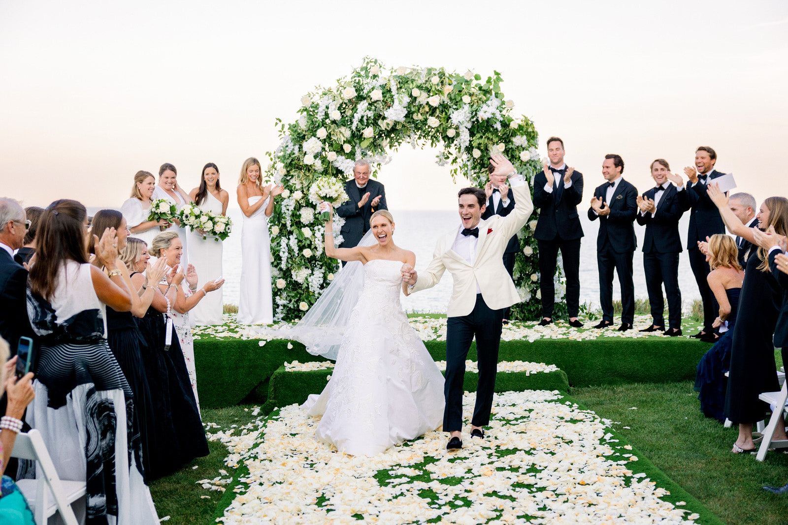An Elegant Summer Hometown Wedding Under The Harvest Moon