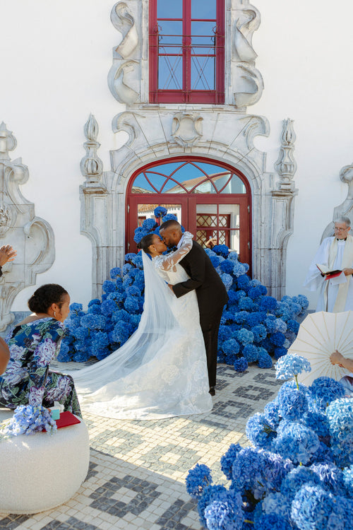 This Couple Exchanged Vows in The Very First Wedding at Christian Louboutin’s Vermelho Hotel