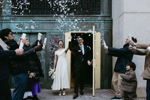 Dahye Jung and Sean Taffin de Givenchy’s Quintessentially New York Winter City Hall Ceremony