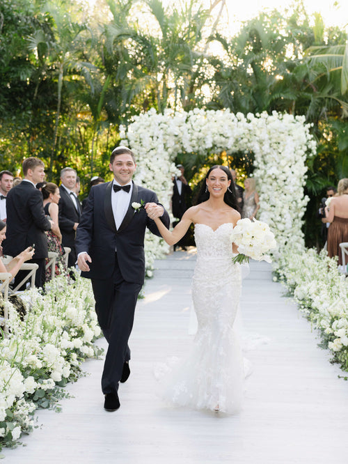 The Bride's After-Party Dress For Her Fête in Mexico Was One of Only Ten Made in The World
