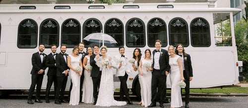 A Music-Filled Wedding with Parisian Influences at Il Mercato in New Orleans