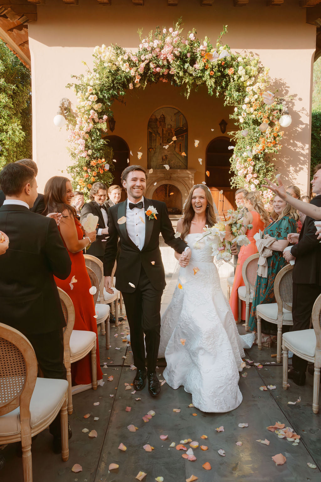 The Bride Wore Reem Acra, Monvieve, and Emilia Wickstead During Her Destination Wedding in San Miguel de Allende