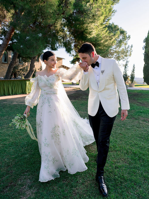 The Couple Behind OTM Top Videography Studio Lumos Produzioni Wed in a Gucci Garden–Inspired Celebration