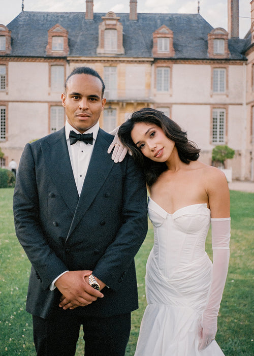 A Colorful French <i>Vogue</i>-Inspired Wedding With Filipino, Jewish, and West African Cultural Touches
