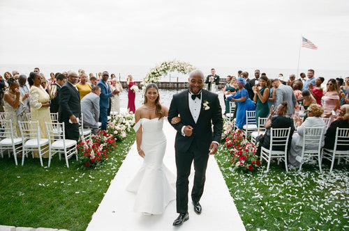 Green Bay Packers Running Back AJ Dillon and Gabrielle Toonen's Glamorous Wedding in Door County, Wisconsin