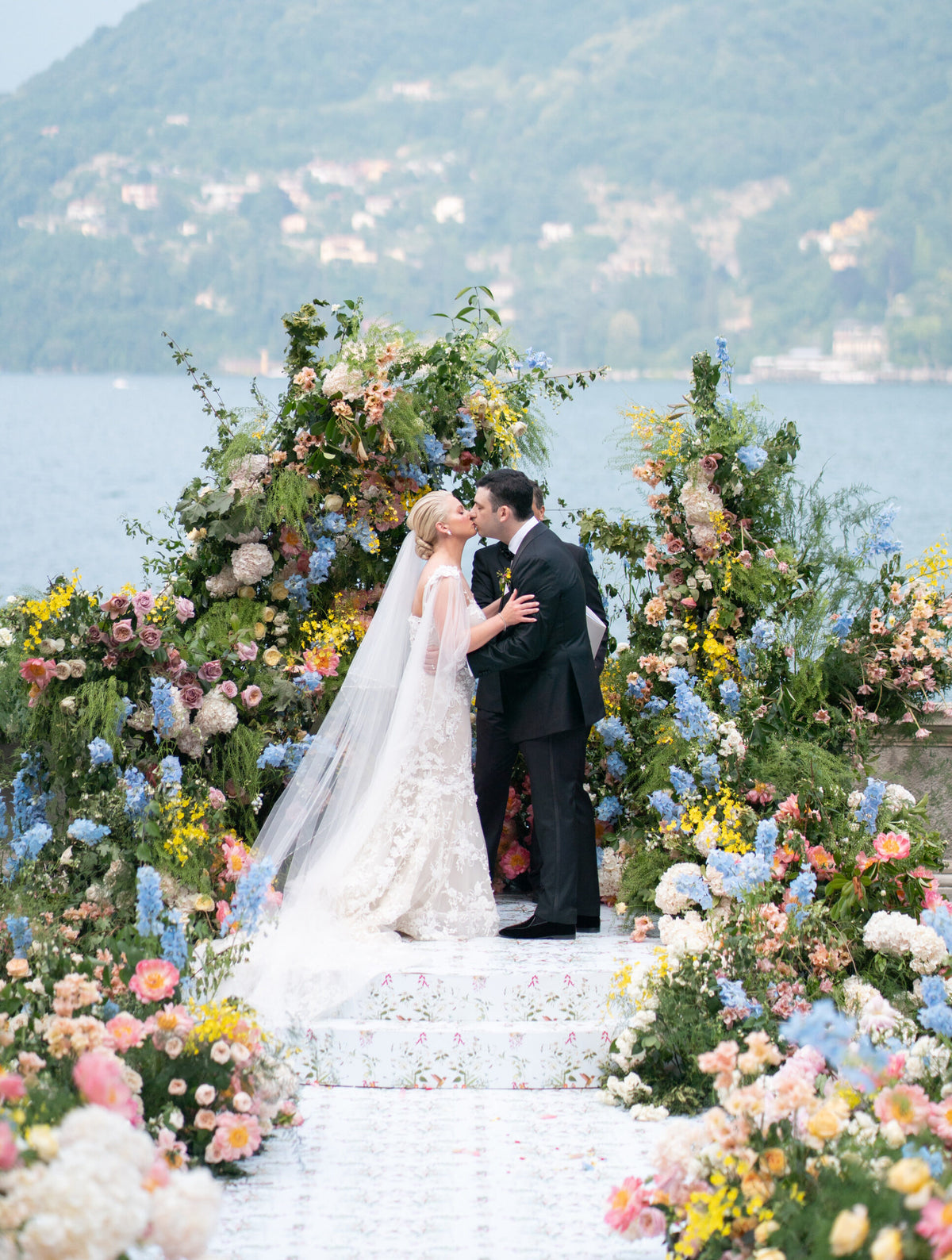 An Intentional Destination Wedding at Villa Pizzo, Inspired By The Mother of the Bride’s Garden