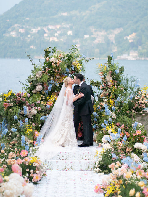 An Intentional Destination Wedding at Villa Pizzo, Inspired By The Mother of the Bride’s Garden