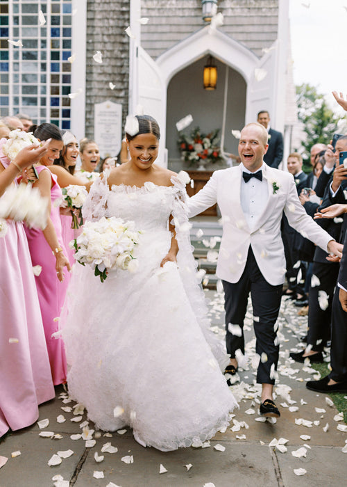 OTM Styled This Bride and Her Bridesmaids For a Colorful Wedding Weekend at The Wauwinet