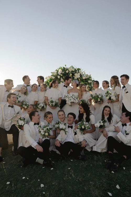 Byrdie Golf Co-Founder Hayden Hendrix Designed a Tulle and Lace Wedding Dress For Her Ceremony on Hilton Head Island