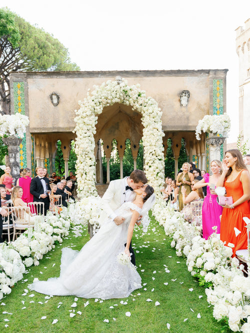 The Bride Wore 2 OTM Exclusive Looks During Her Wedding Weekend in Ravello