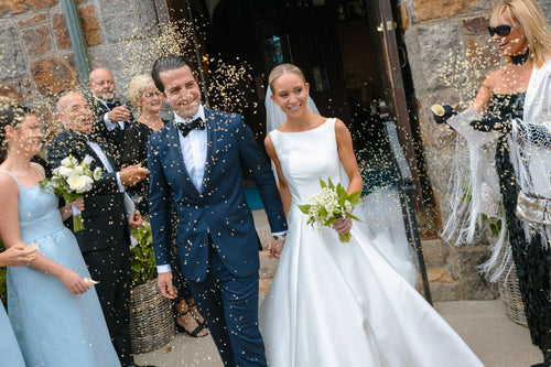 <i>The Sound of Music</i> Inspired Elements of this Timeless Massachusetts Wedding