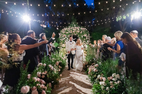 This Bride Dreamed of Wearing a Dress by a Ukranian Designer to Her Wedding in Beverly Hills