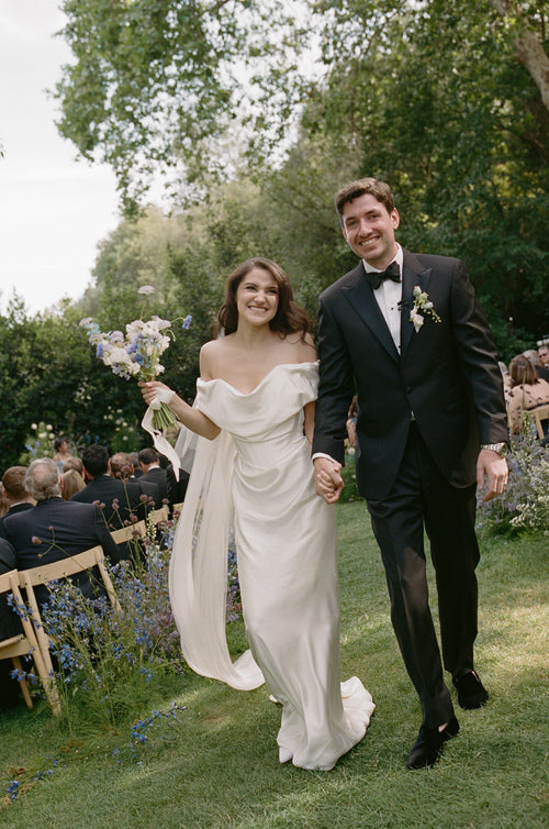 "Liz on Top" from <i>The Pride and Prejudice</i> Score Played as This Bride Walked Down The Aisle in Healdsburg